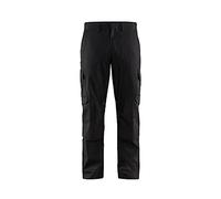 Blakläder Pantalon industriel 14481832 – poches extensibles, genouillères, stretch – Noir C50