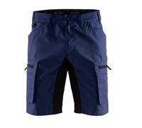 Blaklader 14491845 Service Shorts Stretch, Bleu marine / Noir, taille C48