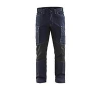 Blakläder Pantalon de service Denim stretch 14591142 Bleu marine/Noir C44
