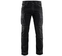 Blakläder Pantalon Service Denim 14591142 Stretch Noir C48