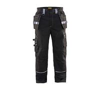 Blaklader 14611516 Pantalon d'artisan ignifuge, Noir/Gris, taille D92