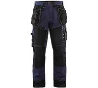 Blaklader 15001370 Pantalon d'artisan X1501, Bleu marine/BLACK, taille C152