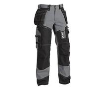 Pantalon coton X1500 gris clair/noir T38 - BLÅKLÄDER - 150013709499C44