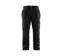 Blaklader 15002517 Pantalon d'artisan X1500 Softshell, Noir, taille D124