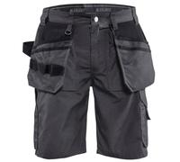 Blaklader 15261845 Short d'artisanat léger, Gris foncé/ Noir, taille C52
