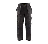 Blaklader 15381860 Pantalons à fermeture éclair, Noir, taille C44