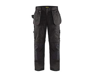 Blaklader 15381860 Pantalons à fermeture éclair, Noir, taille C44