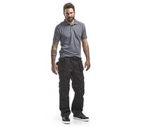 Blaklader 15381860 Pantalons à fermeture éclair, Noir, taille C54