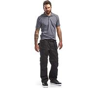 Blaklader 15381860 Pantalons à fermeture éclair, Noir, taille D100