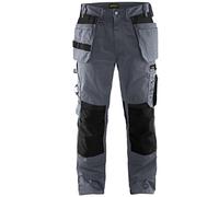 Blakläder Pantalon de travail Artisan 15551860 – renforts Cordura, poches flottantes – Gris/Noir 46