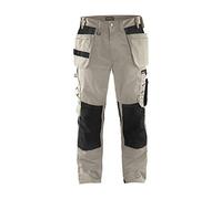 Blaklader 15551860 Pantalon d'artisan, Pierre/Noir, taille D92