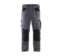 Blaklader 15561860 Pantalons sans Poches à Clous, Gris/Noir, Taille C156