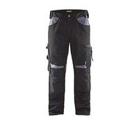 Blaklader 15561860 Pantalons sans poches à clous, Pierre/Noir, taille C52