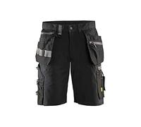 Blakläder Shorts d'artisan 15981343 stretch Noir Taille C50