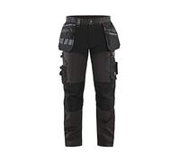 Blaklader 15991343 Shorts d'artisan avec élastiques, Gris foncé/Noir, taille C58