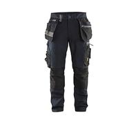 Blakläder Pantalon de travail Artisan 15991343 avec stretch Marine/Noir C46