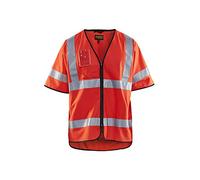 Blaklader 30231022 HAUTE VIS WESTE, Haute visibilité rouge, taille XXL/3XL