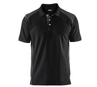 Blaklader 33241050 POLO SHIRT, Noir/gris foncé, taille L