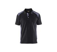 Blaklader 33241050 POLO SHIRT, Noir/ Gris, taille XS