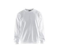 Blaklader 33401158 SWEATSHIRT, Blanc, taille S