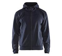 Blaklader 33632526 SWEATSHIRT AVEC FERMETURE ÉCLAIR COMPLÈTE, Marine noire/Noir, taille S