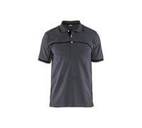 Blaklader 33891050 POLO SHIRT, Gris moyen/noir, taille 4XL