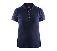 Blaklader 33901050 POLO POUR FEMMES , Bleu marine / Bleuet, taille XL