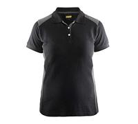 Blaklader 33901050 POLO POUR FEMMES , Noir/ Gris, taille XXL