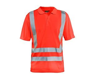 Blaklader 33911011 POLO UV HAUTE VISIBILITÉ, Haute visibilité rouge, taille XS