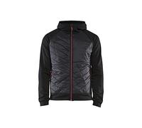 Blaklader 34632526 POMPIER HYBRIDE, noir/rouge, taille M