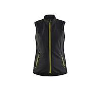 Blaklader 38512516 DAMES SOFTSHELL GILET, Noir/jaune, taille XS