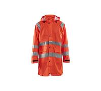 Blaklader 43242000 VESTE DE PLUIE HAUTE VISIBILITÉ NIVEAU 1, Orange, taille XS