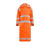 Blaklader 43252000 MANTEAU DE PLUIE HAUTE VISIBILITÉ NIVEAU 1, Orange, taille XXL