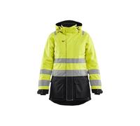 Blaklader 44721987 PARKA D'HIVER POUR FEMMES, jaune/noir, taille XS