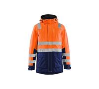 Blaklader 44951987 PARKA HAUTE VISITE, Orange/Bleu marine, taille XXXL
