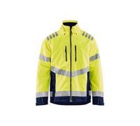 Blaklader 47801977 VESTE D'HIVER HAUTE VISIBILITÉ, Jaune/Marine, taille XS