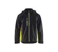 Blaklader 47901977 VESTE SHELL, Noir/jaune, taille 4XL