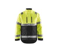 Blaklader 48271977 VESTE D'HIVER HAUTE VISIBILITÉ PU, jaune/ noir, taille XXS