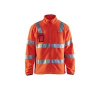 Blaklader 48332560 PULL POLAIRE HAUTE VISIBILITÉ, Haute visibilité rouge, taille 5XL