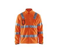 Blaklader 48332560 PULL POLAIRE HAUTE VISIBILITÉ, Orange, taille S