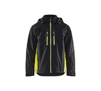 Blaklader 48901977 VESTE FONCTIONNELLE DOUBLÉE ET LÉGÈRE, Noir/jaune, taille 4XL