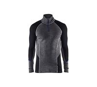 Haut de sous-vêtement col zippé - BLAKLADER - Warm 489917329699