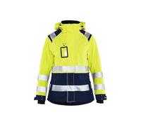Blaklader 49041987 VESTE COQUILLE HAUTE VISIBILITÉ POUR FEMMES, Jaune/Marine, taille S