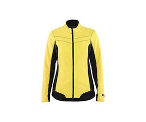 Blaklader 49241010 VESTE MICROPOLAIRE POUR DAMES, jaune/ noir, taille S