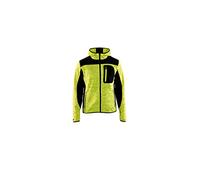 Blakläder Veste tricotée 49302117 Softshell à capuche Jaune/Noir Taille S