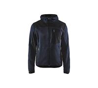 Blaklader 49302117 Veste TRICOTEE, Marine Noire/Noir, Taille L