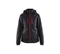 Veste unite doublée femme Noir/Rouge T.L - BLAKLADER - 497219779956