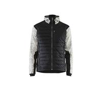 Veste de travail à capuche hybride gris granulé/noir TL BLÅKLÄDER 593021179099L