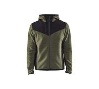Veste tricotée à capuche avec softshell BLAKLADER