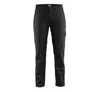 Blaklader 71041800 PANTALONS POUR FEMMES DE L'INDUSTRIE, Noir, taille D24